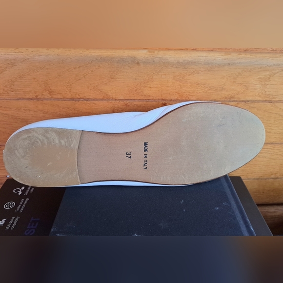 Ballerette COLONNA Leather Multicolor Toe Cap Ballet Flats - EU 37 / US 6.5 - Picture 13 of 13